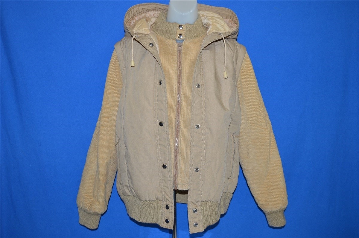 70Er Jahre Sears Jr. Bazaar Zip Off Ärmel Damenjacke Groß 70Er Jahre Sears Jr. Bazaar Zip Off Ärmel Damenjacke Groß von thecaptainsvintage