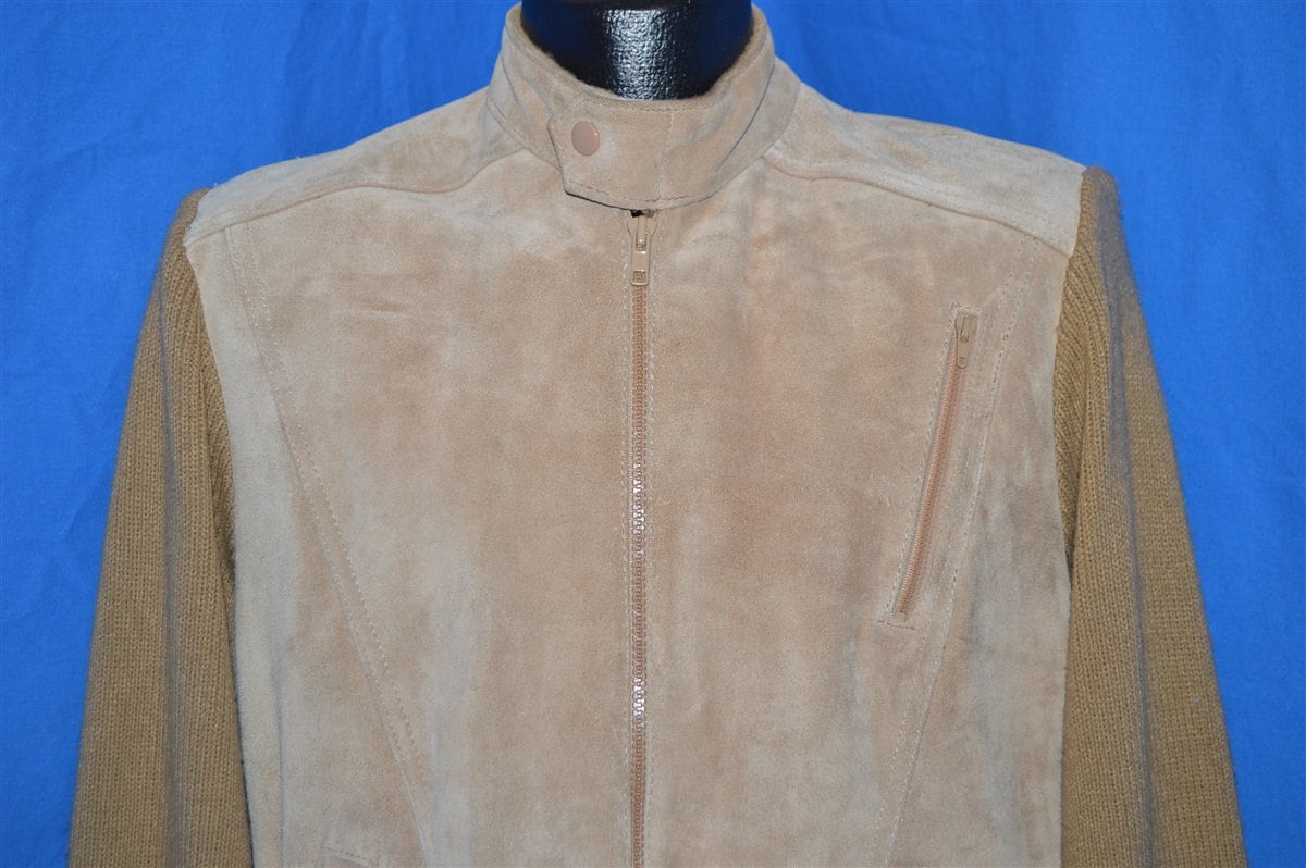 70Er Jahre Wildleder Sweater Jacke Herren Small 70Er Jahre Wildleder Sweater Jacke Herren Small von thecaptainsvintage
