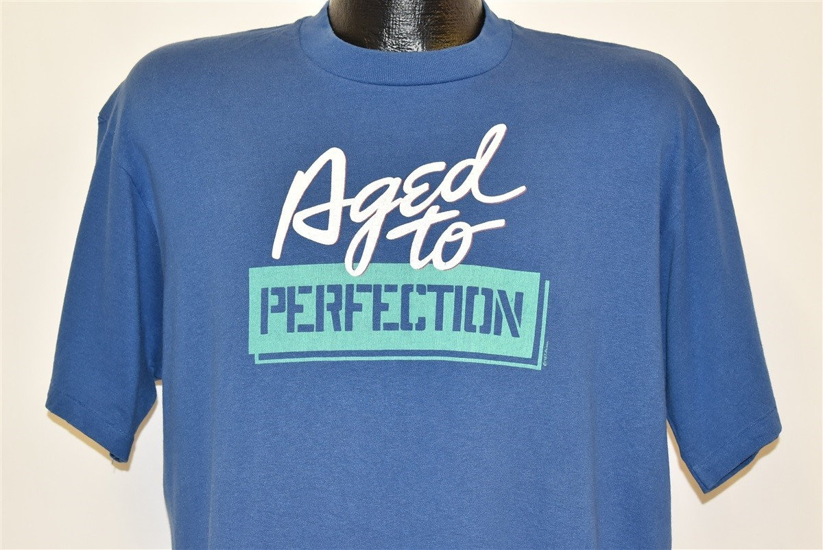 80Er Jahre Aged To Perfection Lustiges T-Shirt Large 80Er Jahre Aged To Perfection Lustiges T-Shirt Large von thecaptainsvintage