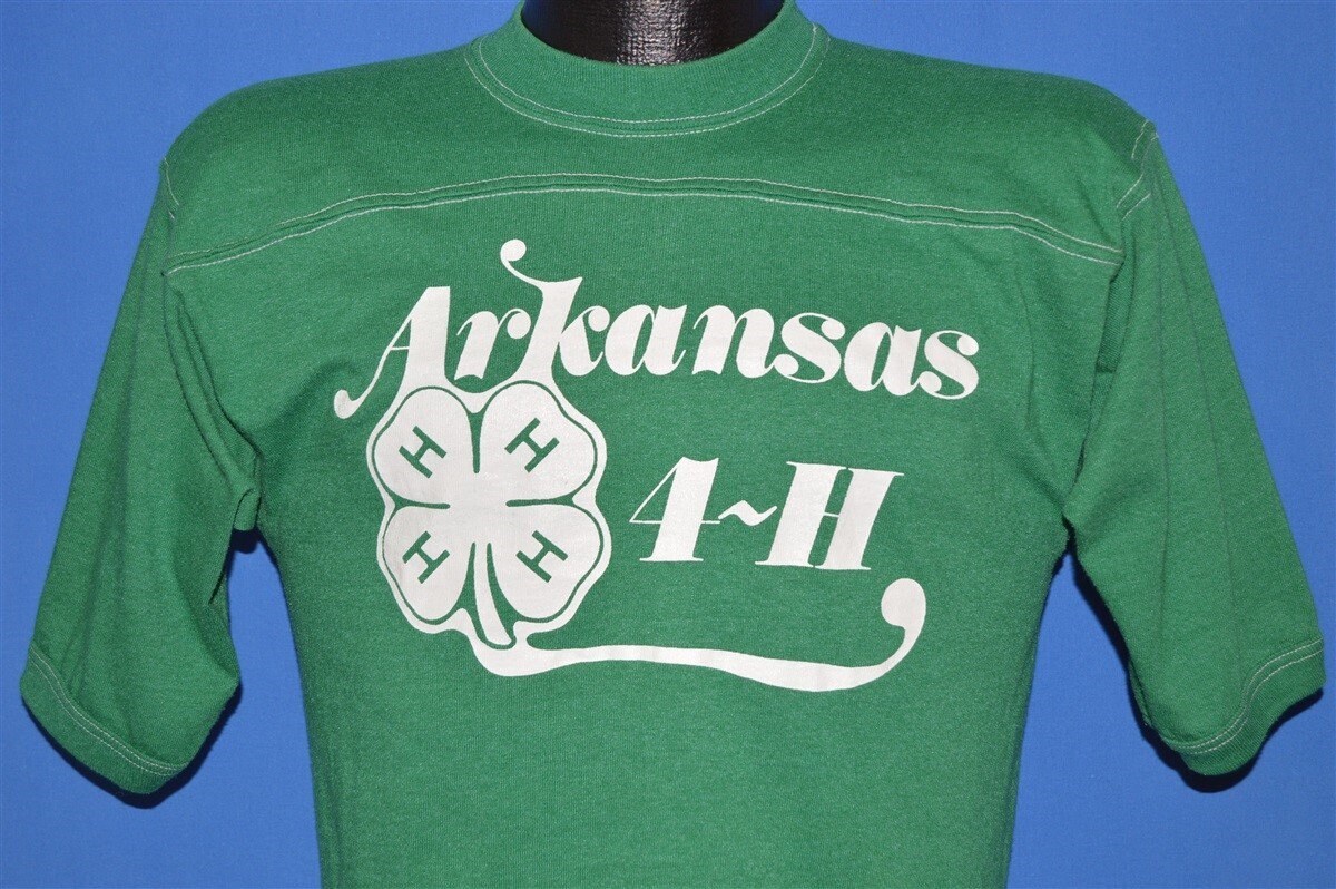 80Er Jahre Arkansas 4-H City Of 1982 Jersey T-Shirt Medium von thecaptainsvintage