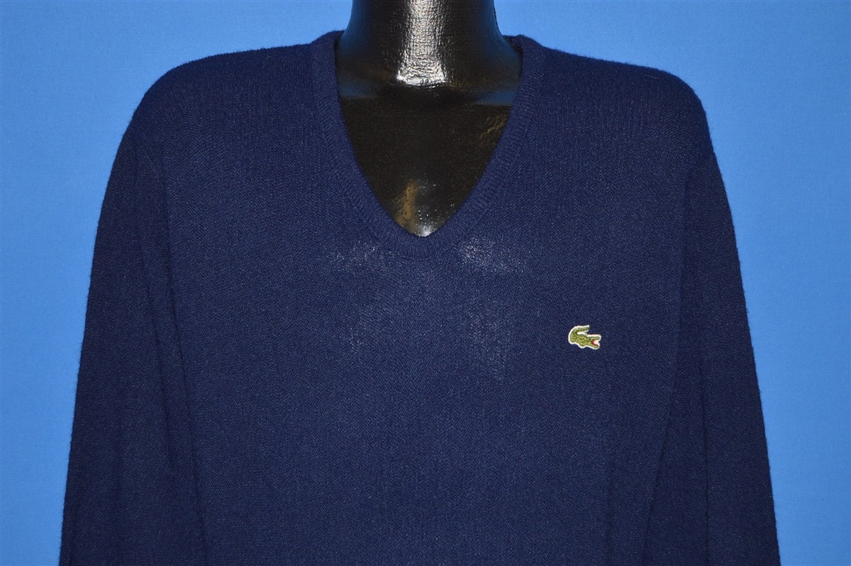 80Er Jahre Blauer Izod Lacoste Pullover Medium 80Er Jahre Blauer Izod Lacoste Pullover Medium von thecaptainsvintage