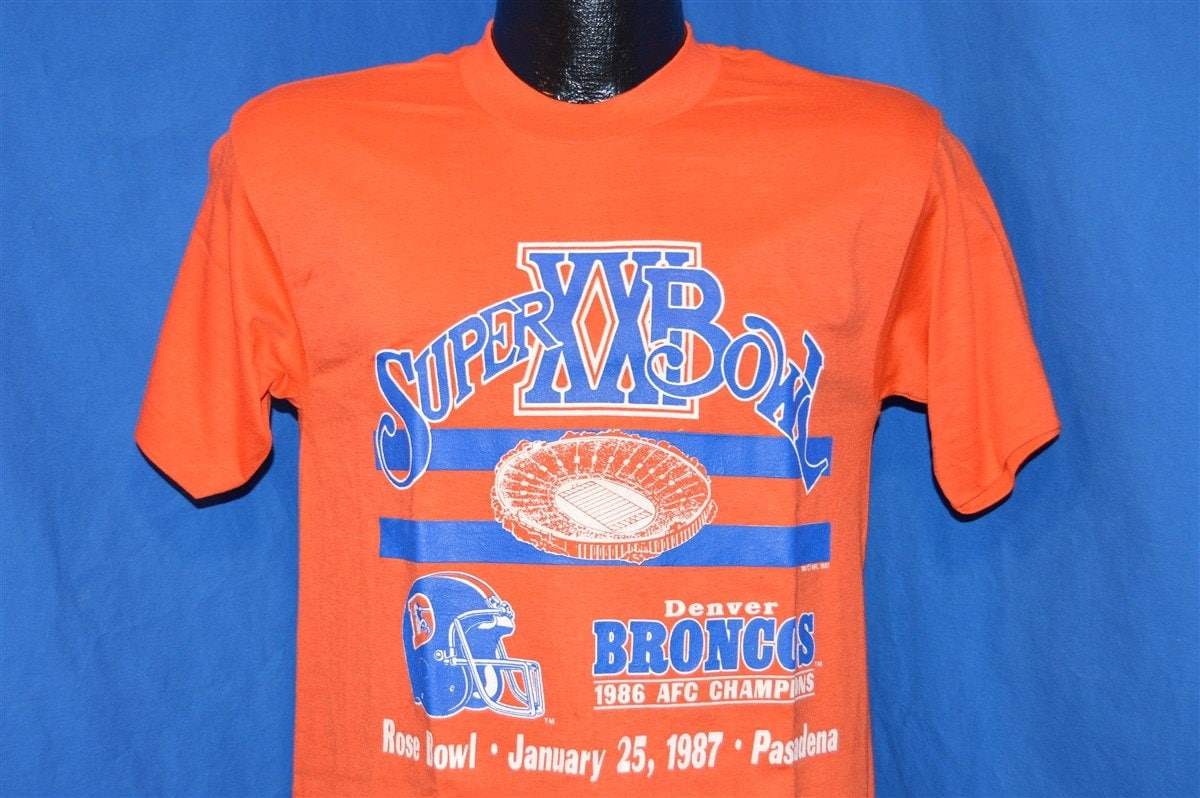80Er Jahre Denver Broncos 1987 Super Bowl Xxi Rose Football Vintage T-Shirt Medium 80Er Jahre Denver Broncos 1987 Super Bowl Xxi Rose Football Vintage T-Shirt Medium von thecaptainsvintage