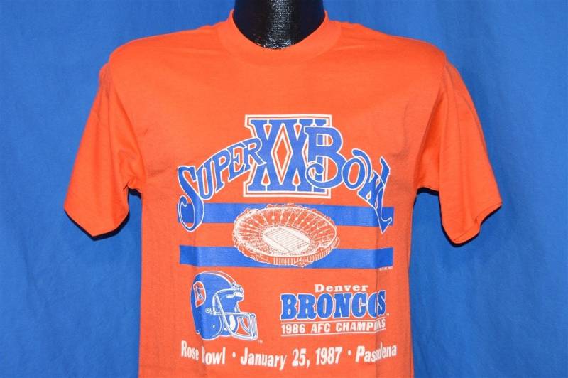 80Er Jahre Denver Broncos 1987 Super Bowl Xxi Rose Football Vintage T-Shirt Medium 80Er Jahre Denver Broncos 1987 Super Bowl Xxi Rose Football Vintage T-Shirt Medium von thecaptainsvintage