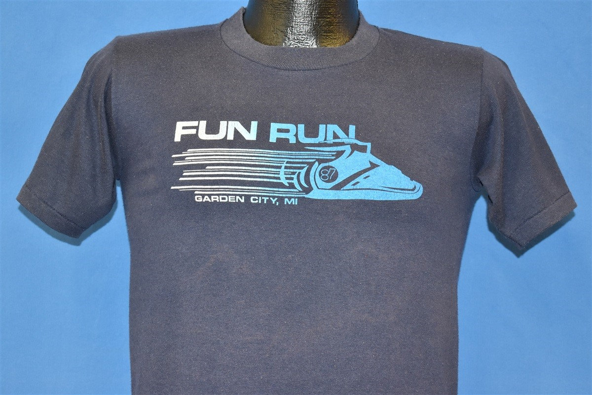80Er Jahre Fun Run Garden City Michail Greene T-Shirt Small 80Er Jahre Fun Run Garden City Michail Greene T-Shirt Small von thecaptainsvintage