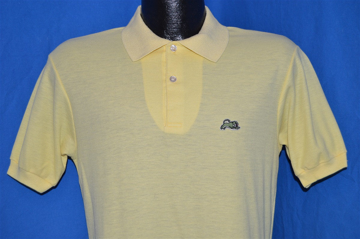 80Er Jahre Garan Hell Gelb Golf Tier Poloshirt Small 80Er Jahre Garan Hell Gelb Golf Tier Poloshirt Small von thecaptainsvintage