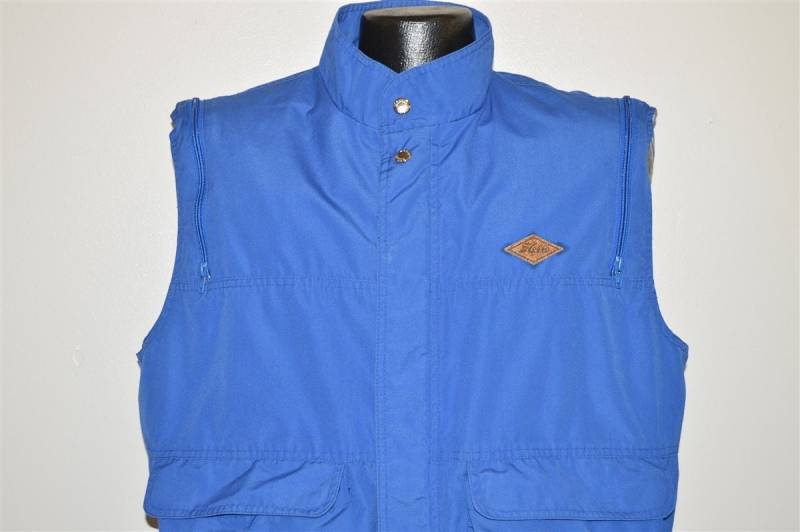 80Er Jahre Hobie Wandelbare Zip Ärmel Jacke Weste Large von thecaptainsvintage