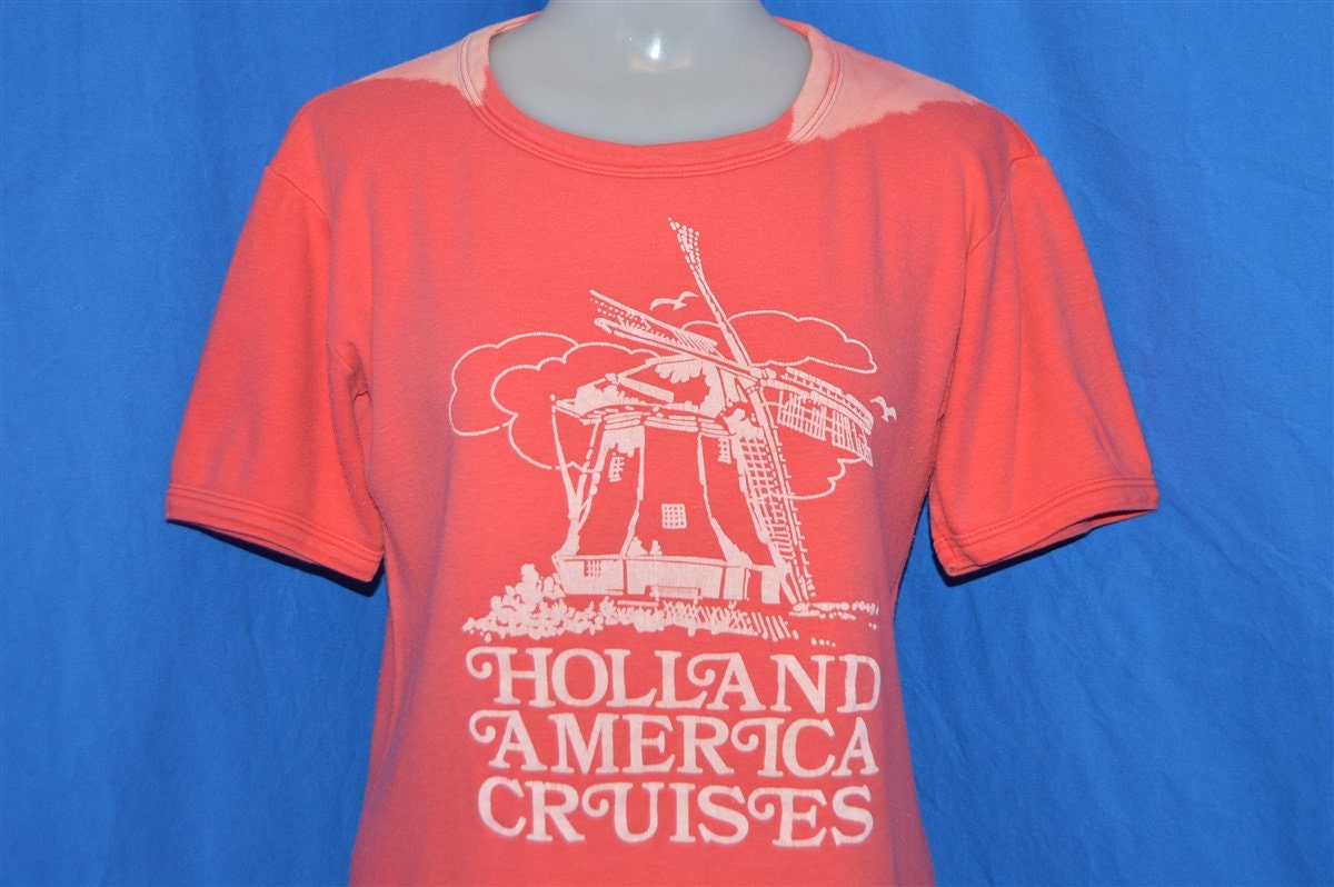 80Er Jahre Holland Amerika Cruises Line Windmühle T-Shirt Womens S 80Er Jahre Holland Amerika Cruises Line Windmühle T-Shirt Womens S von thecaptainsvintage