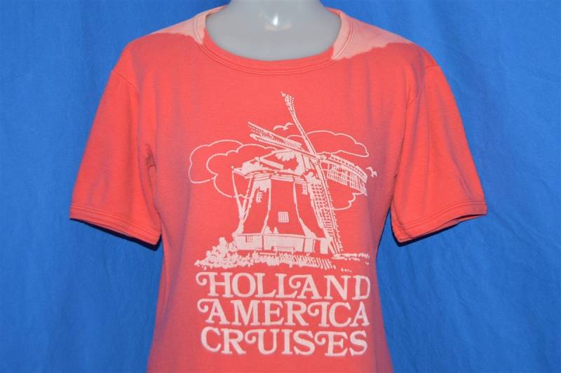 80Er Jahre Holland Amerika Cruises Line Windmühle T-Shirt Womens S 80Er Jahre Holland Amerika Cruises Line Windmühle T-Shirt Womens S von thecaptainsvintage