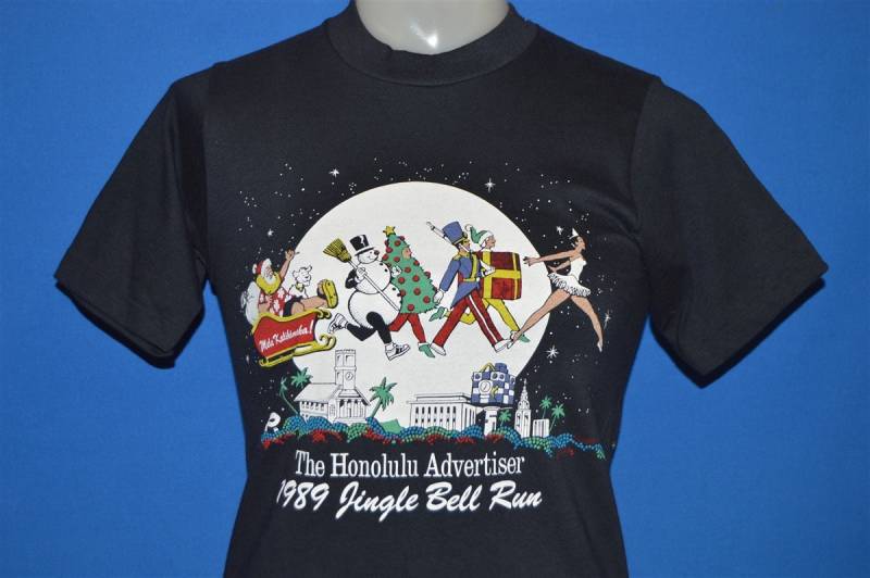 80Er Jahre Honolulu Jingle Bell Run Weihnachtsmann Schlitten T-Shirt Jugend Large 80Er Jahre Honolulu Jingle Bell Run Weihnachtsmann Schlitten T-Shirt Jugend Large von thecaptainsvintage