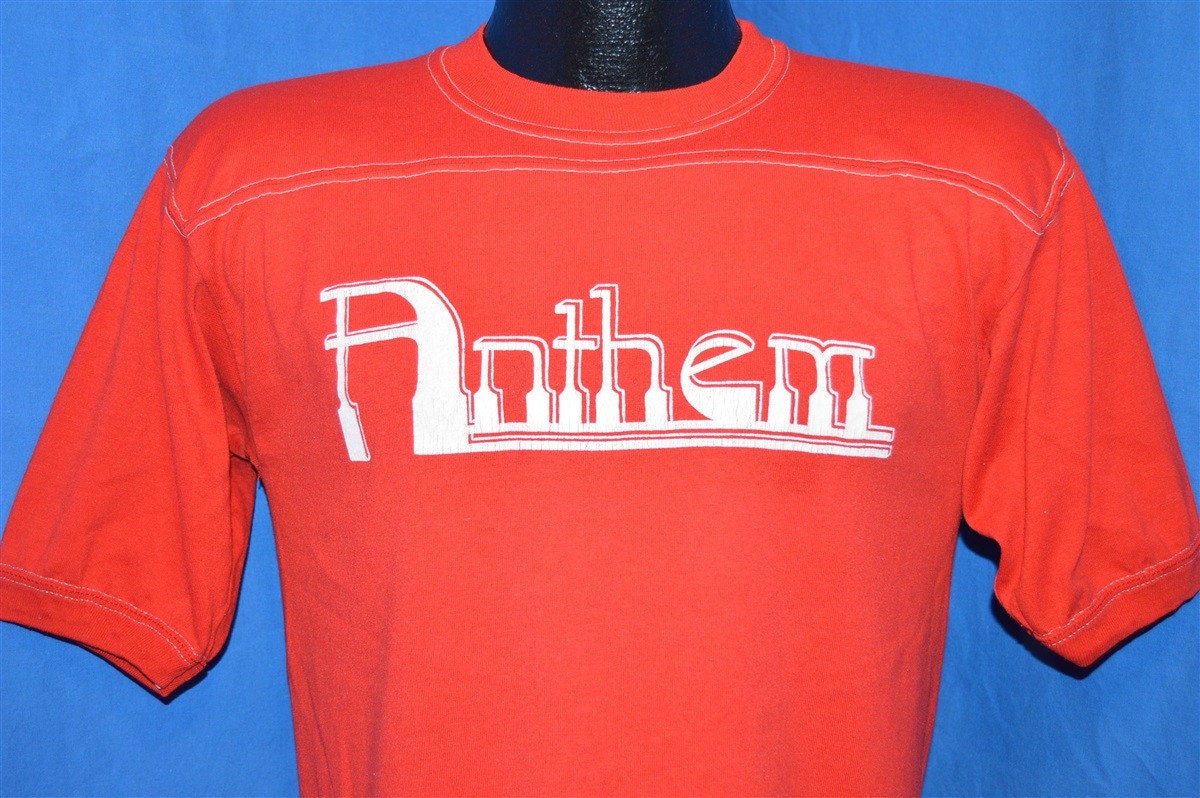 80Er Jahre Hymne Short Statement Band Jam 1983 Jersey T-Shirt Medium 80Er Jahre Hymne Short Statement Band Jam 1983 Jersey T-Shirt Medium von thecaptainsvintage