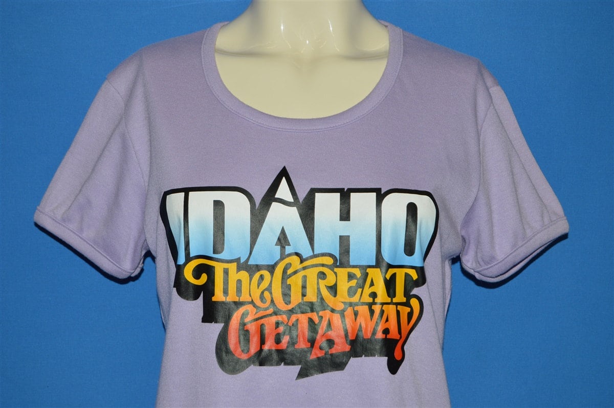 80Er Jahre Idaho The Great Getaway T-Shirt Frauen Größe S 80Er Jahre Idaho The Great Getaway T-Shirt Frauen Größe S von thecaptainsvintage