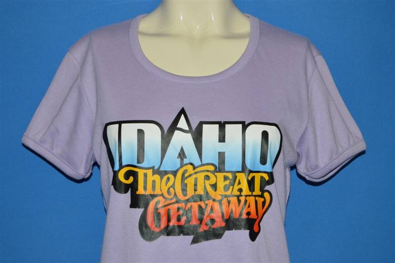 80Er Jahre Idaho The Great Getaway T-Shirt Frauen Größe S 80Er Jahre Idaho The Great Getaway T-Shirt Frauen Größe S von thecaptainsvintage
