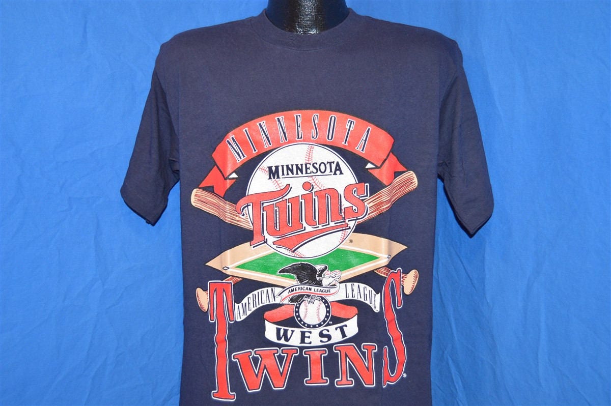 80Er Jahre Minnesota Twins 1987 World Series Al Champ Deadstock T-Shirt Klein 80Er Jahre Minnesota Twins 1987 World Series Al Champ Deadstock T-Shirt Klein von thecaptainsvintage