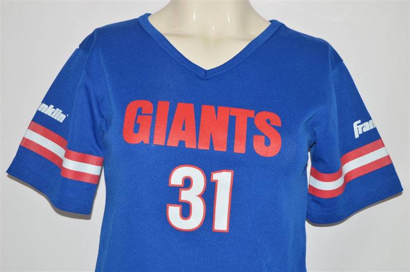 80Er Jahre New York Giants Jersey T-Shirt Jugend Medium von thecaptainsvintage