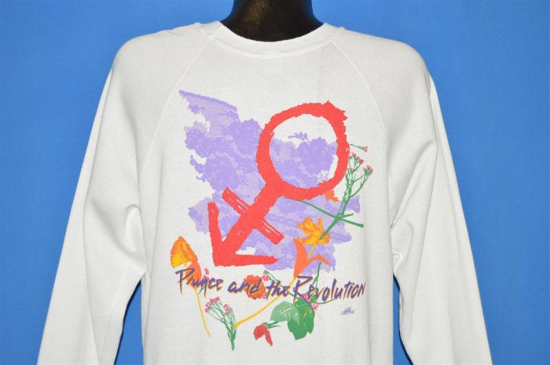 80Er Jahre Prince & The Revolution World Tour Sweatshirt Medium von thecaptainsvintage