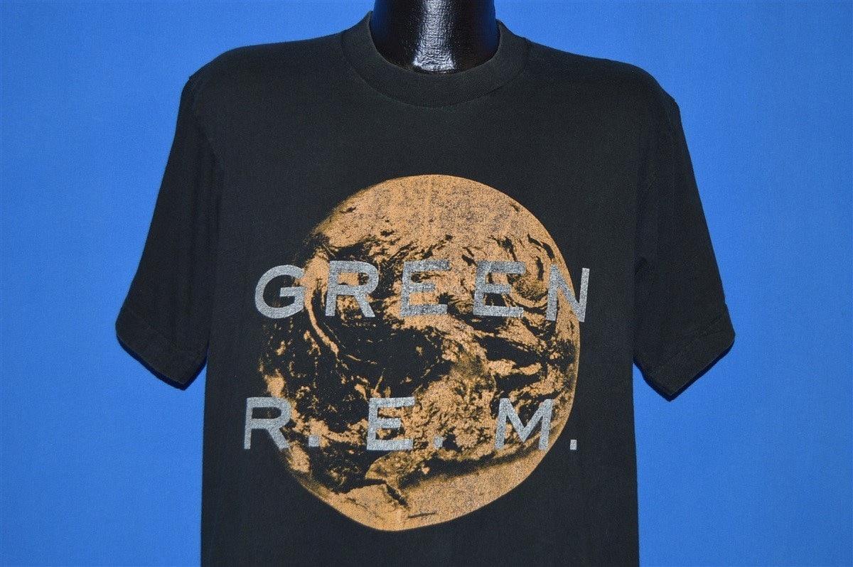 80Er Jahre R.e.m Green Album 1988 T-Shirt Large 80Er Jahre R.e.m Green Album 1988 T-Shirt Large von thecaptainsvintage