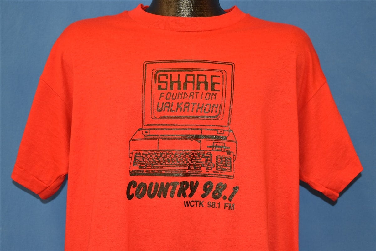 80Er Jahre Teilen Foundation Walk A Thon T-Shirt Extra Large 80Er Jahre Teilen Foundation Walk A Thon T-Shirt Extra Large von thecaptainsvintage
