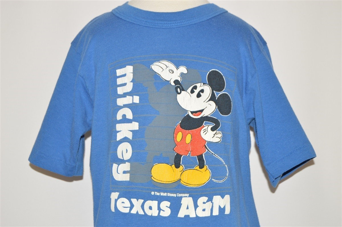 80Er Jahre Texas A&m College Micky T-Shirt Jugend S 80Er Jahre Texas A&m College Micky T-Shirt Jugend S von thecaptainsvintage