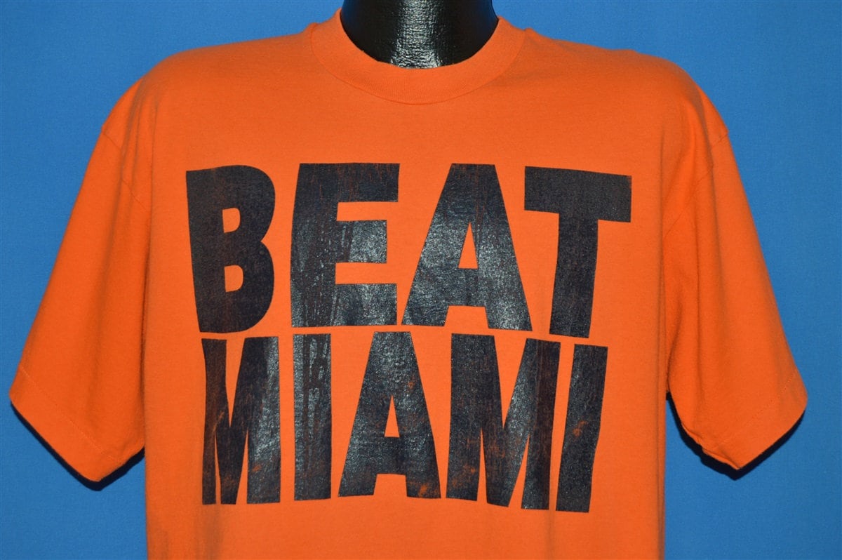 90Er Jahre Florida Gators Beat Miami T-Shirt Extra Large 90Er Jahre Florida Gators Beat Miami T-Shirt Extra Large von thecaptainsvintage
