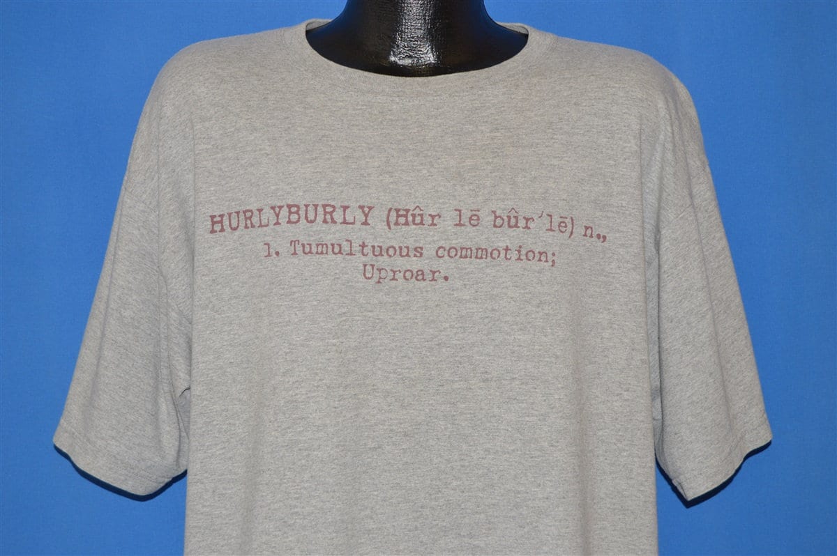 90Er Jahre Hurlyburly Movie T-Shirt Extra Large von thecaptainsvintage