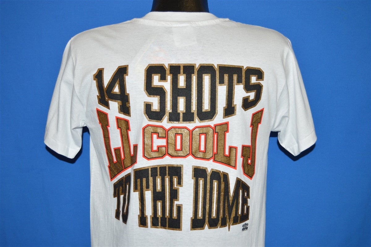 90Er Jahre Ll Cool J 14 Shots Deadstock T-Shirt Medium 90Er Jahre Ll Cool J 14 Shots Deadstock T-Shirt Medium von thecaptainsvintage