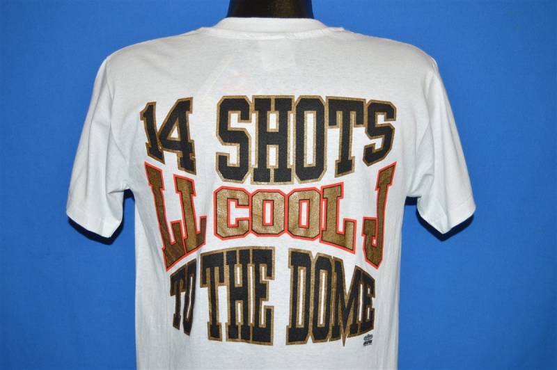 90Er Jahre Ll Cool J 14 Shots Deadstock T-Shirt Medium von thecaptainsvintage