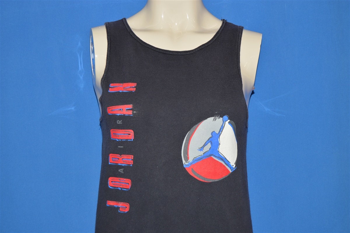 90Er Jahre Nike Michael Jordan Tank Top Jugend Medium von thecaptainsvintage