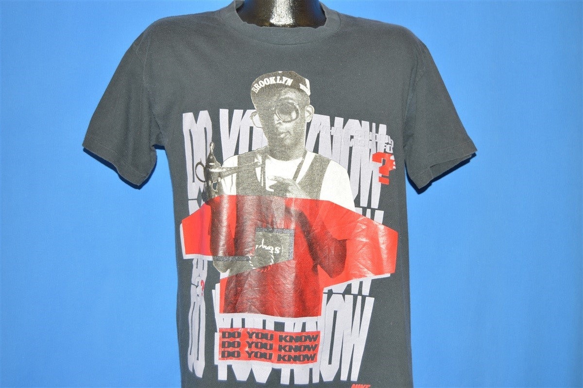 90Er Jahre Nike Spike Lee Kennst Du Das? Mars Blackmon T-Shirt Klein von thecaptainsvintage