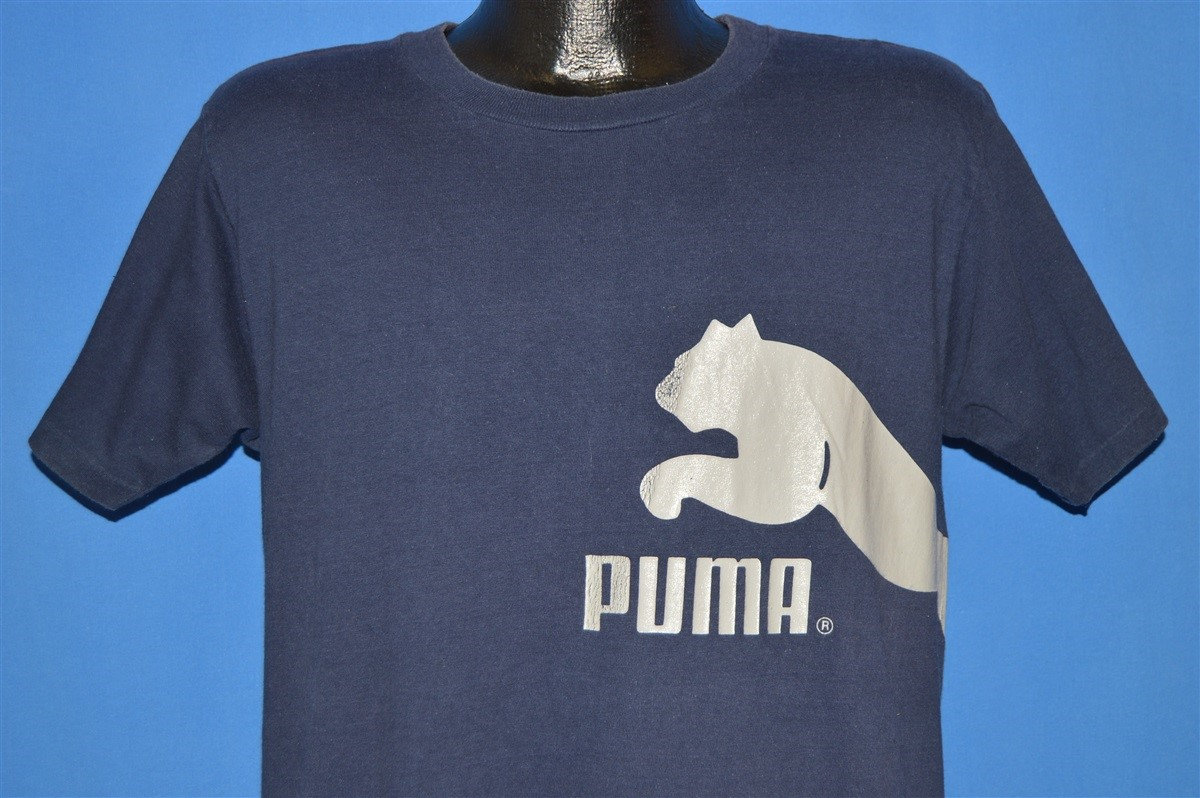 90Er Jahre Puma Sneakers Offizielles Logo T-Shirt Large 90Er Jahre Puma Sneakers Offizielles Logo T-Shirt Large von thecaptainsvintage