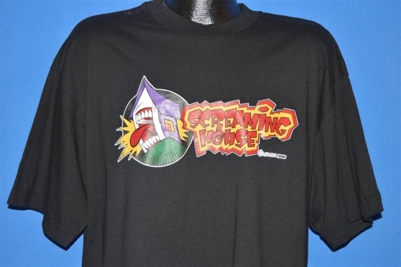 90Er Jahre Scremen House Skateboards Logo Dave Leamon T-Shirt Extra Large 90Er Jahre Scremen House Skateboards Logo Dave Leamon T-Shirt Extra Large von thecaptainsvintage