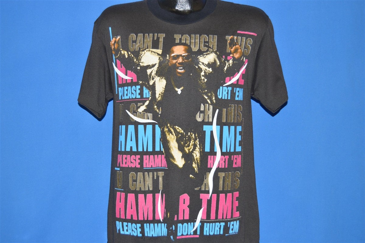 90S Mc Hammer U Can't Touch This T-Shirt Der 90Er Jahre von thecaptainsvintage