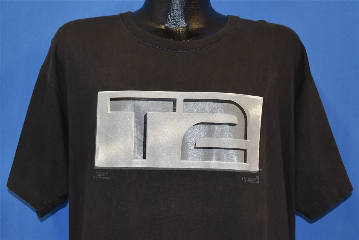 90Er Jahre Terminator 2 Judgement Day T2 Sci Fi Movie Promo T-Shirt Extra Large 90Er Jahre Terminator 2 Judgement Day T2 Sci Fi Movie Promo T-Shirt Extra Large von thecaptainsvintage