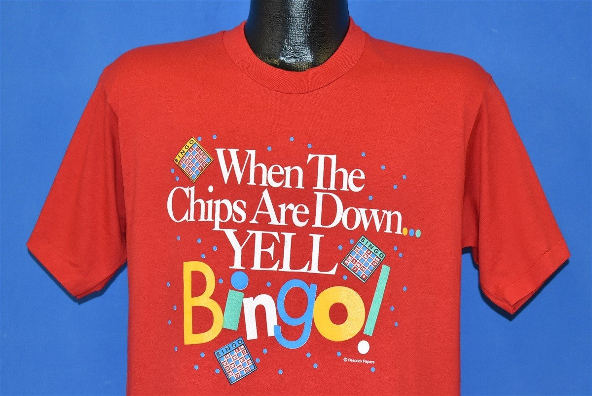90S Wenn Die Jetons Runter Gehen, Dann Hol's Dir Bingo T-Shirt Groß 90S Wenn Die Jetons Runter Gehen, Dann Hol's Dir Bingo T-Shirt Groß von thecaptainsvintage