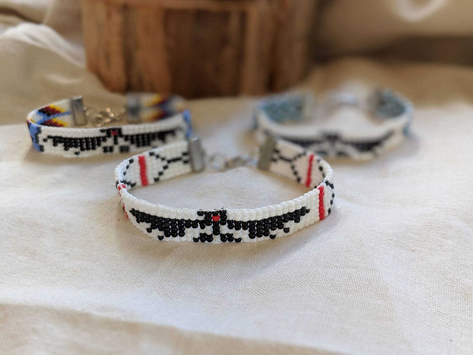 Donnervogel Glasperlen Armband Donnervogel Glasperlen Armband von thecosmicjackpot