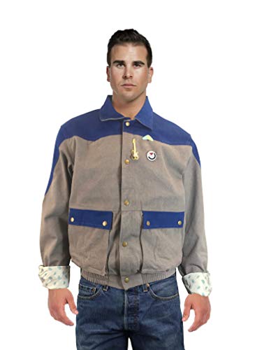 thecostumebase Marty McFly Jeansjacke Zurück in die Zukunft 1985 Halloween Kostüm (XL) von thecostumebase