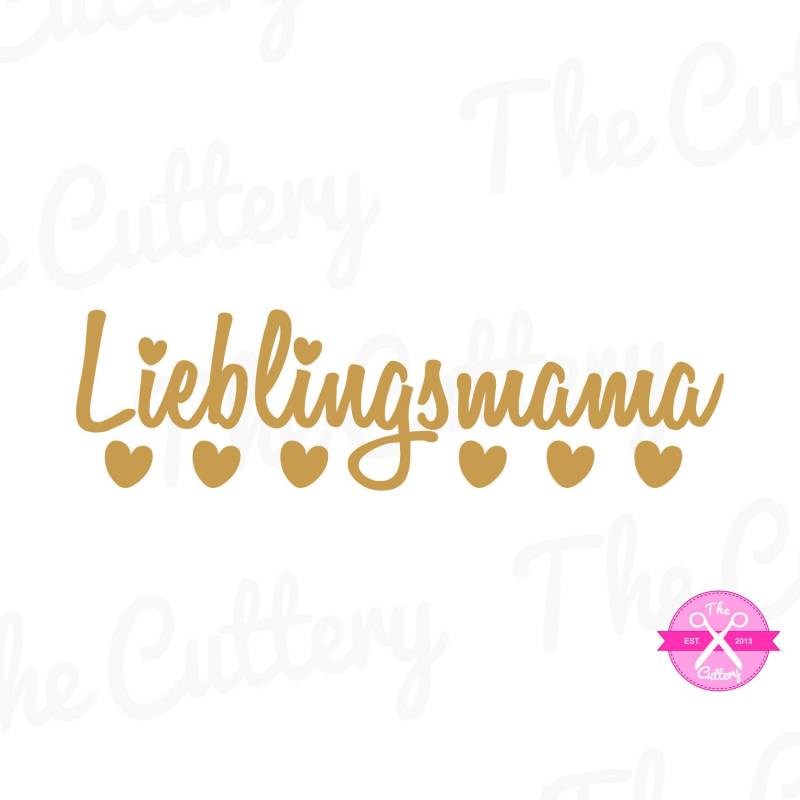 Bügelbild Lieblingsmama Schreibschrift Herz, Patch, Aufnäher, Plott Bügelbild Lieblingsmama Schreibschrift Herz, Patch, Aufnäher, Plott von thecuttery