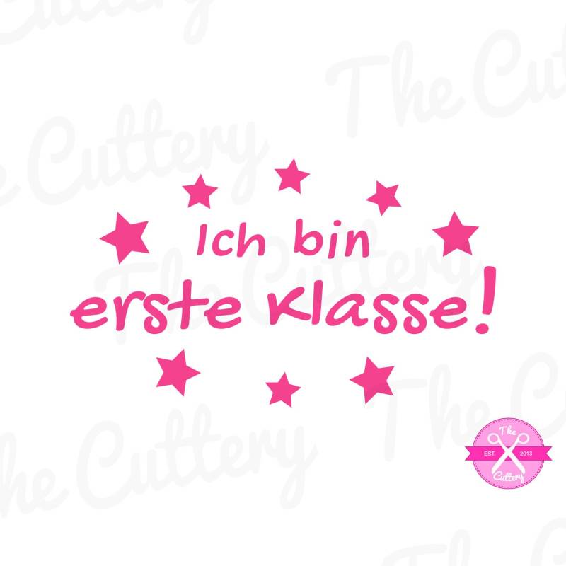 Bügelbild Schulkind "Ich Bin Erste Klasse", Patch, Einschulung, Applikation Bügelbild Schulkind "Ich Bin Erste Klasse", Patch, Einschulung, Applikation von thecuttery