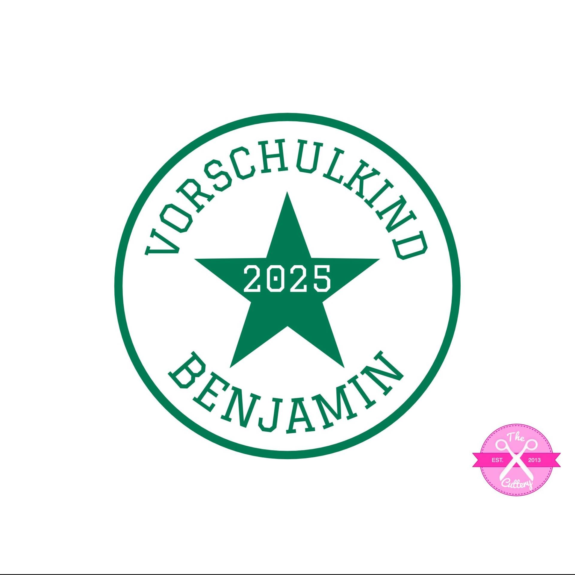 Bügelbild Vorschulkind Stern Mit Wunschname 2025, Vorschule Patch, Applikation, Plott, Aufbügler Bügelbild Vorschulkind Stern Mit Wunschname 2025, Vorschule Patch, Applikation, Plott, Aufbügler von thecuttery