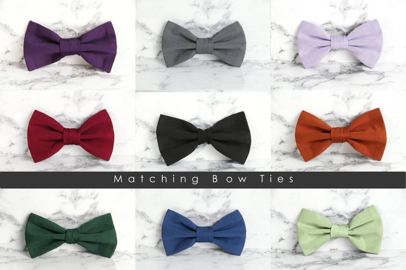 Tdy 40 Farben Fliege Männer Erwachsene Groomsmen Page Junge Passende Mit Infinity Kleid von thedaintyard