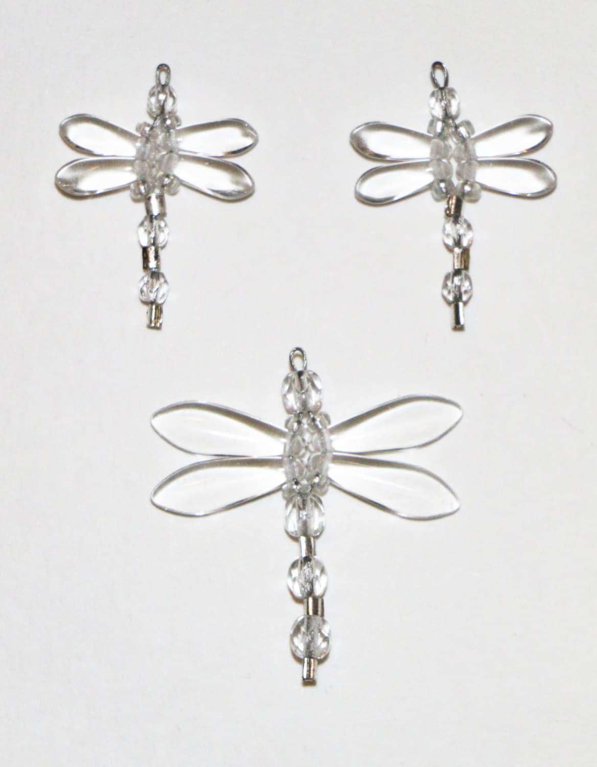 April Birthstone Libelle Anhänger & Ohrring Set - Diamant April Birthstone Libelle Anhänger & Ohrring Set - Diamant von thediamondragonfly