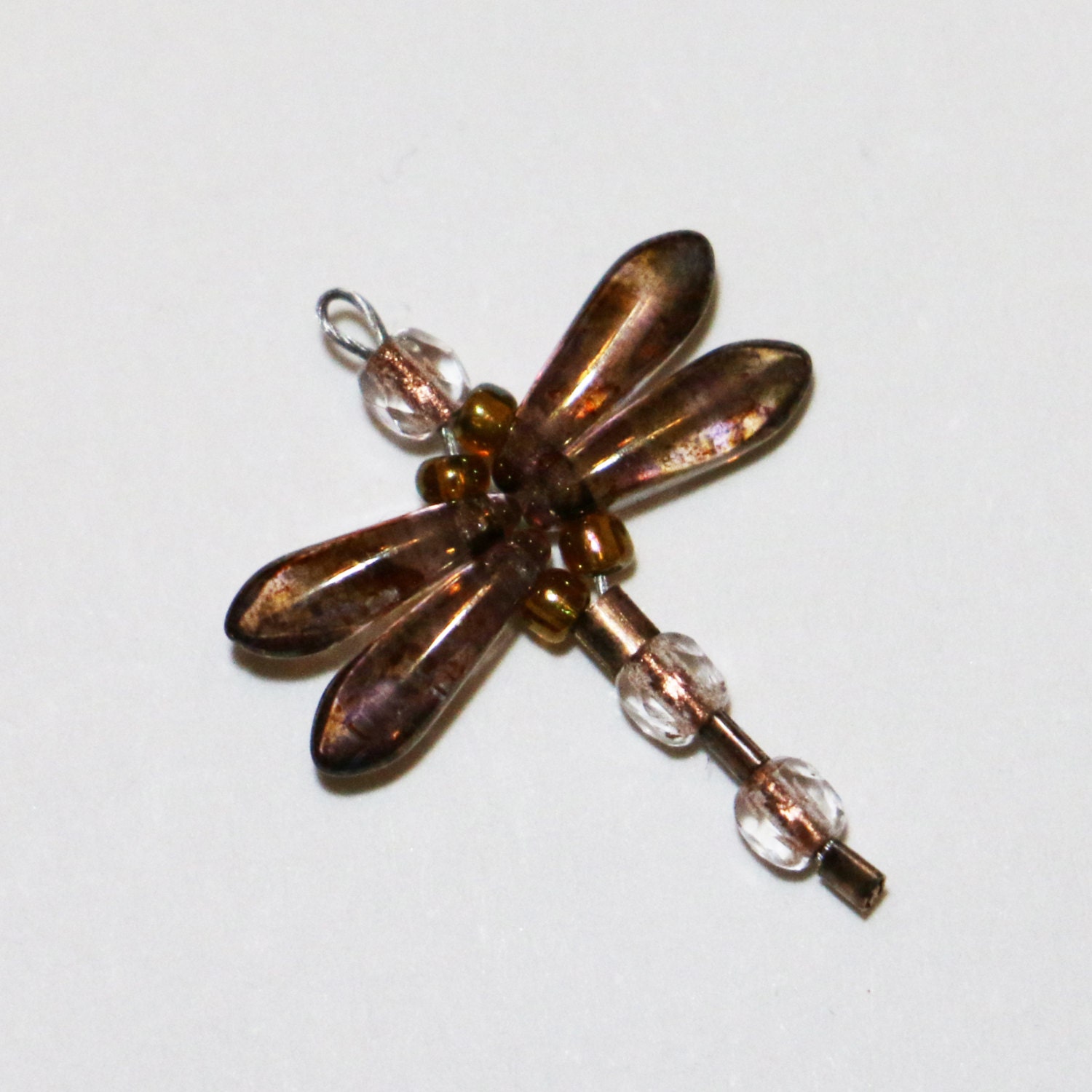 Leuchtende Braun Libelle Mit Kupfer Leuchtende Braun Libelle Mit Kupfer von thediamondragonfly