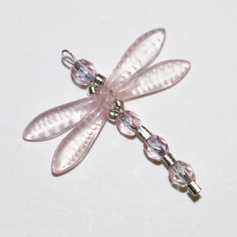 Rosa Crystal Libelle Mit Silber Rosa Crystal Libelle Mit Silber von thediamondragonfly