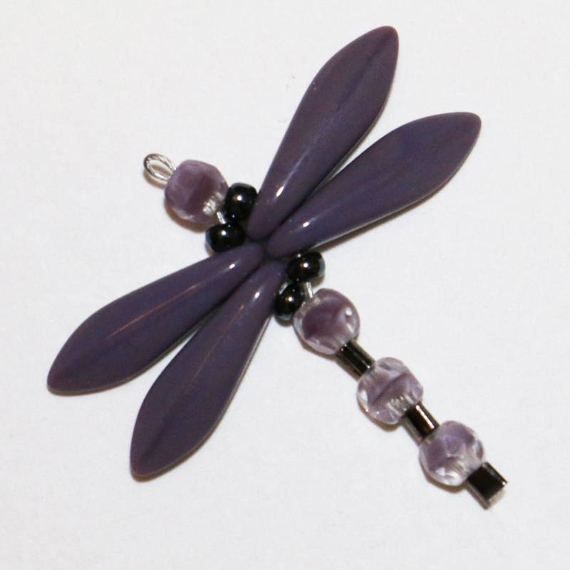 staubigen Lila Libelle Mit Gunmetal staubigen Lila Libelle Mit Gunmetal von thediamondragonfly