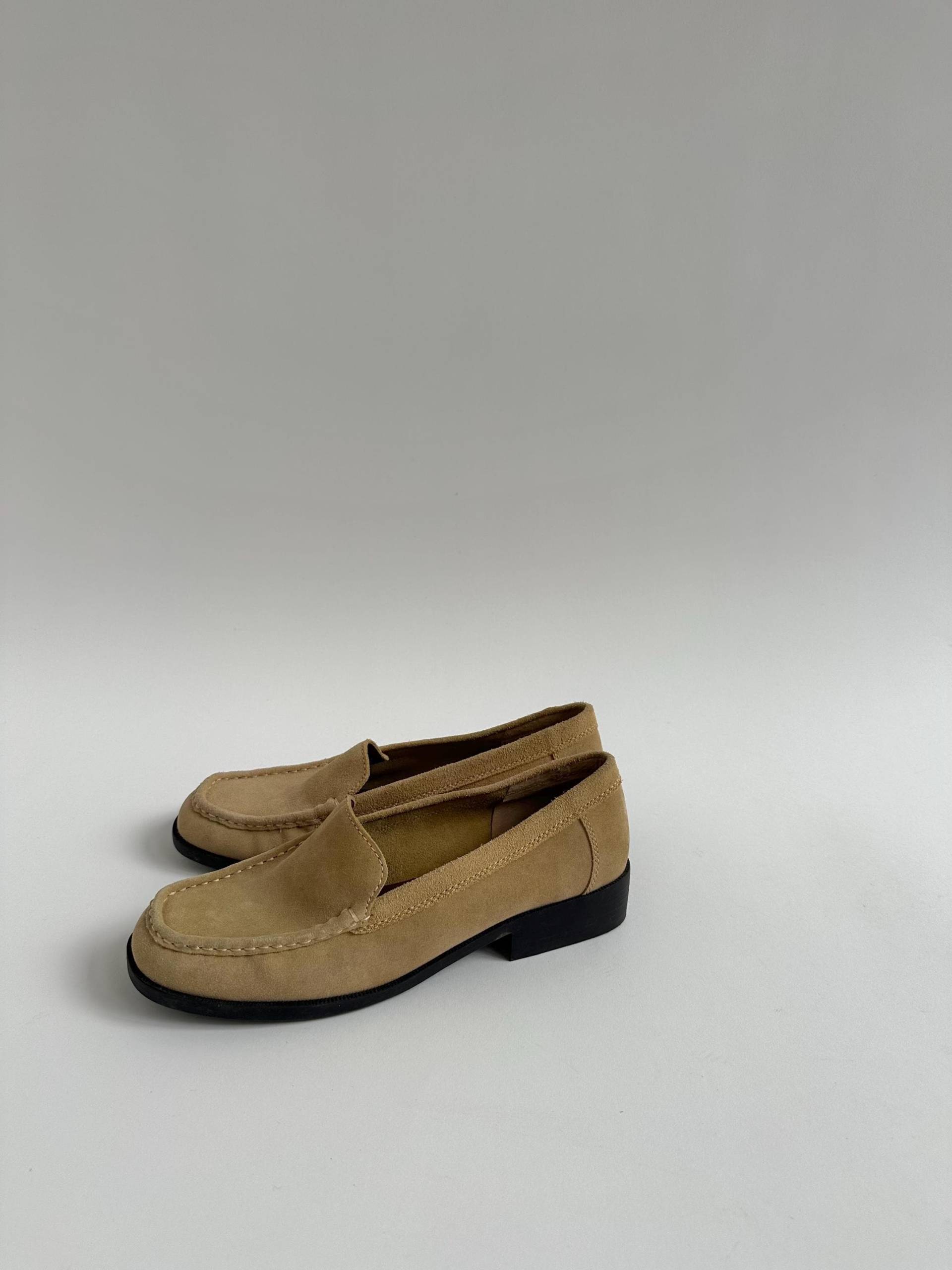 Vintage 90Er Jahre Y2K Wildleder Loafer/9 Meter von thedillonstore