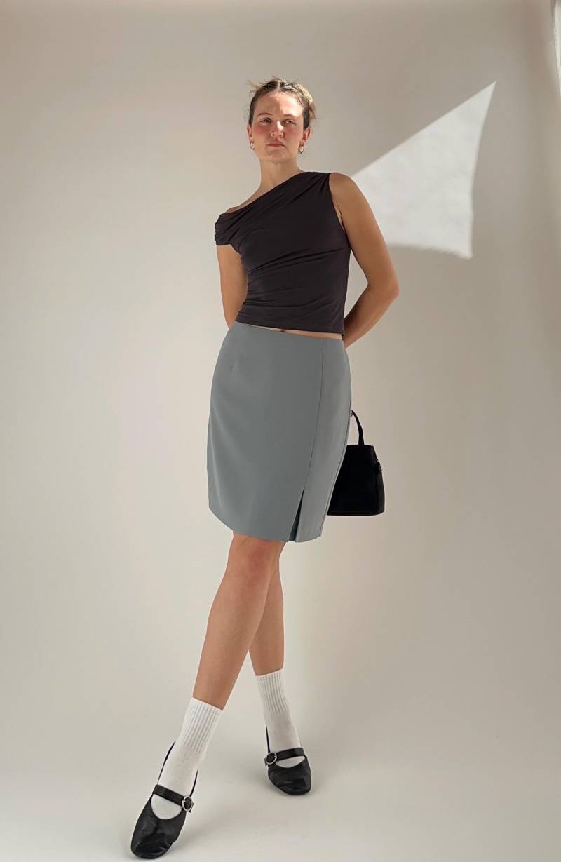 Vintage 90Er Rock in Salbei Grau/Made Australian Womens Au 8-10 | Small-Medium von thedillonstore