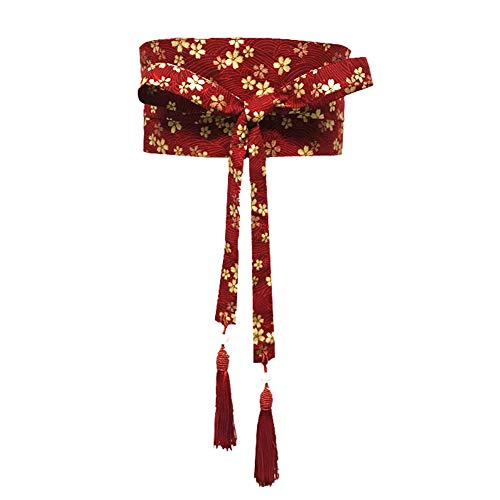 Fancy Pumpkin Japanischer Yukata Kimono Obi Mit Quastengürtel Harajuku Taille-V4 von thefancypumpkin