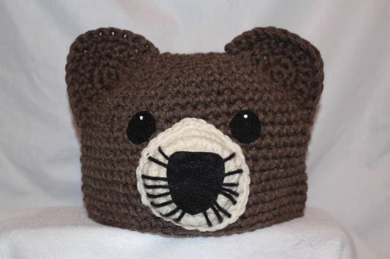 Handgemachte Otter Mütze - Einzigartiger Gehäkelter Hut Made in The Usa von theheadsaid