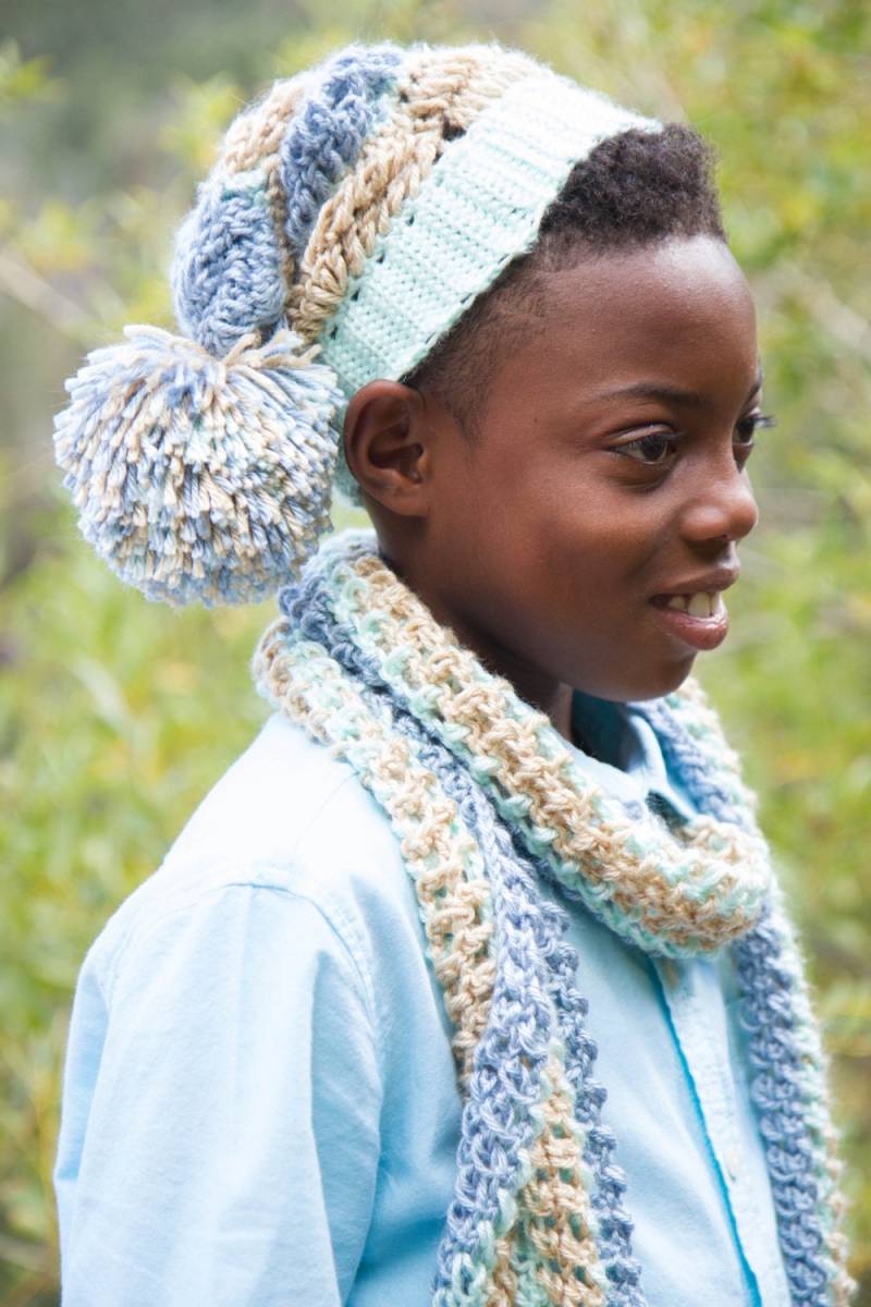 Slouchy Chevron Beanie Mit Riesigen Pom/Unisex Hut Für Kinder Slouchy Chevron Beanie Mit Riesigen Pom/Unisex Hut Für Kinder von thejoyofcrochet
