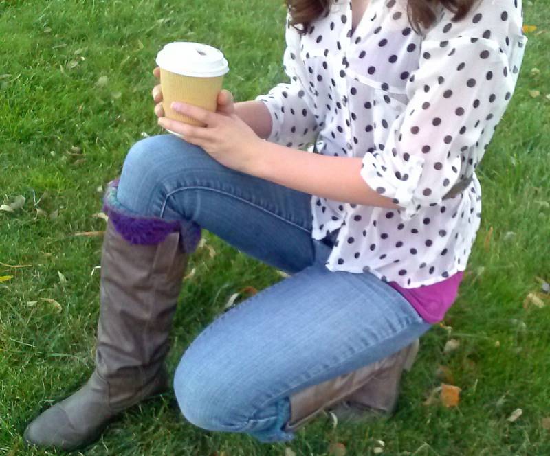 Spitzen Edging Boot Manschetten Spitzen Edging Boot Manschetten von thejoyofcrochet