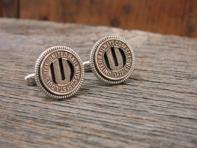 Manschettenknöpfe Für Herren - True Port Token Accessoires Anzug von thekeyofa